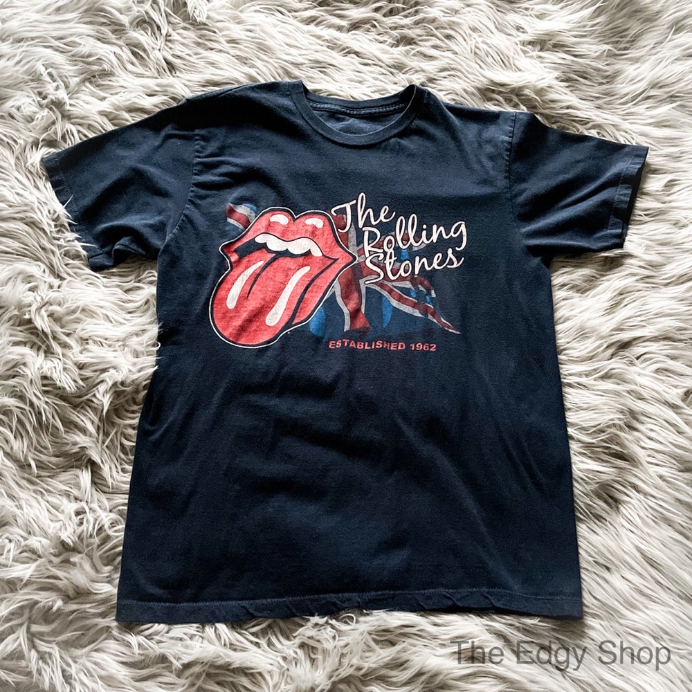 Bravado | The Rolling Stones Tongue Band T-Shirt - Picture 1 of 4